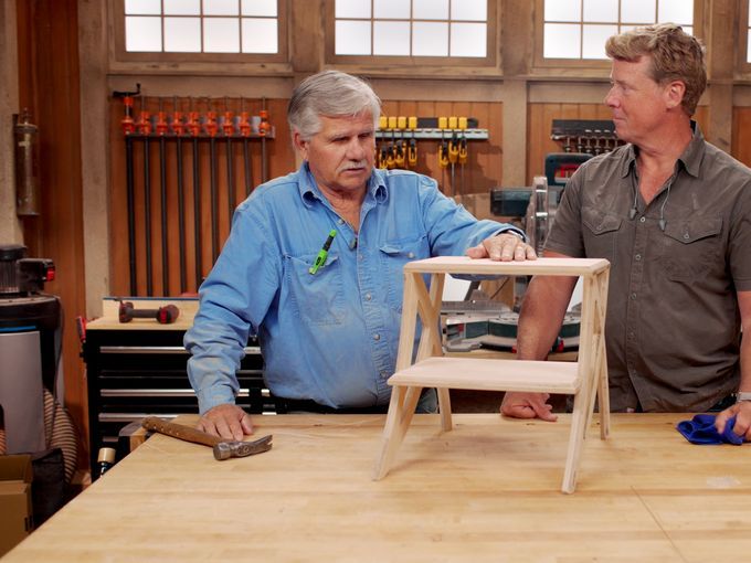 S23 E13: Tom Silva builds a toddler step stool with a CNC router with Kevin O'Connor