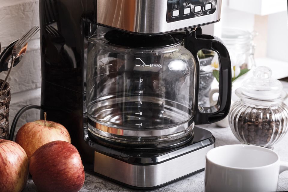 Coffee maker on a counter