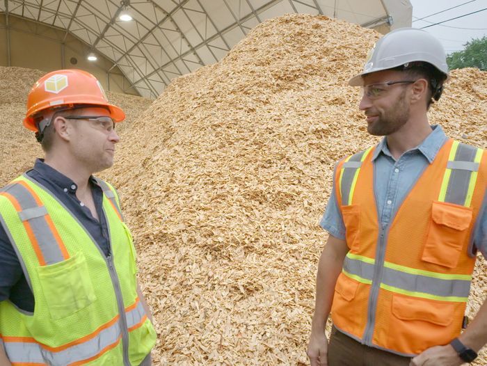 S46 E13: Zack Dettmore visits a factory that manufactures wood fiber insulation