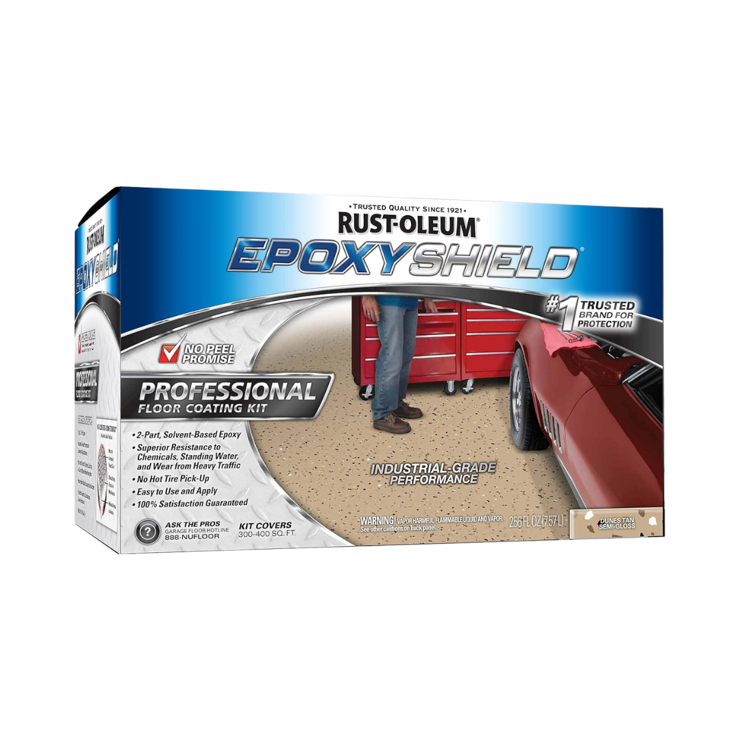 Rust-Oleum 238466 Epoxy Shield Professional Floor Coating Kit Logo