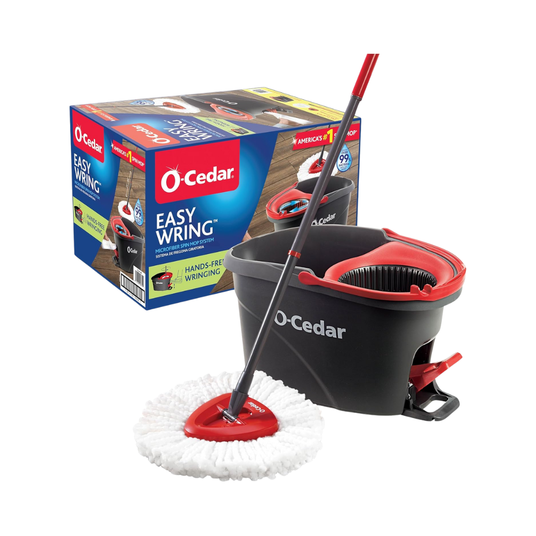 O-Cedar EasyWring Microfiber Spin Mop Logo