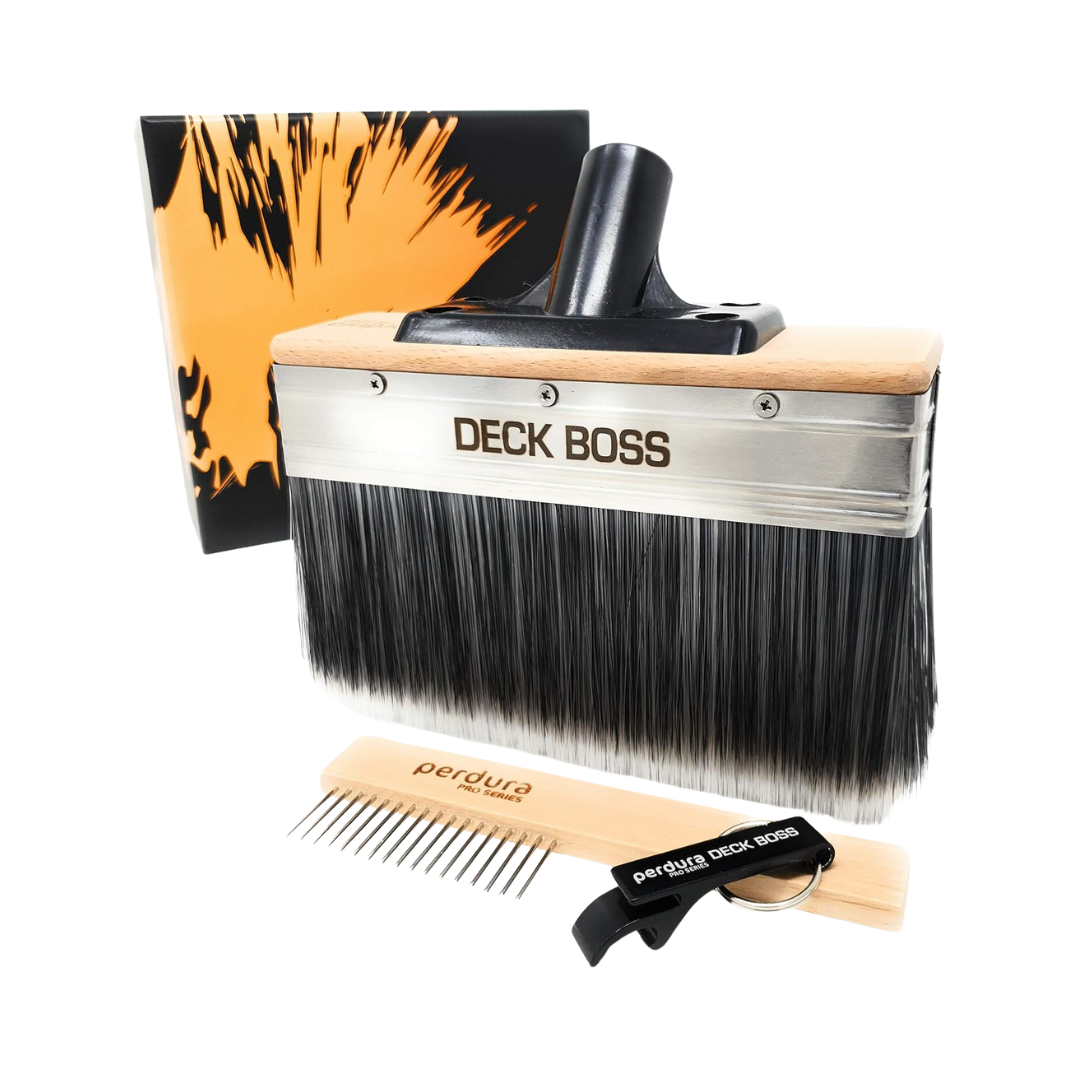 Perdura Deck Stain Brush Applicator Logo