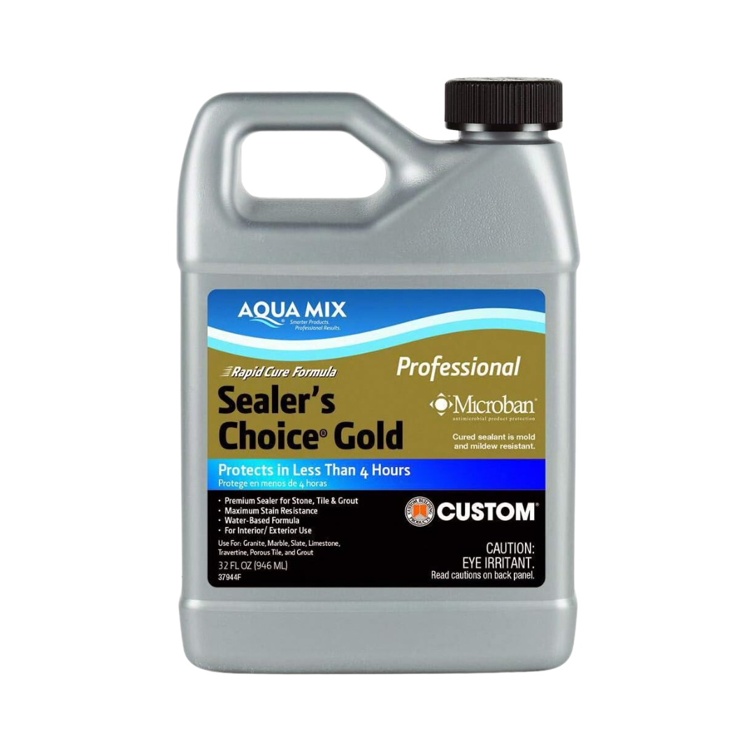 Aqua Mix Sealer's Choice Gold Logo