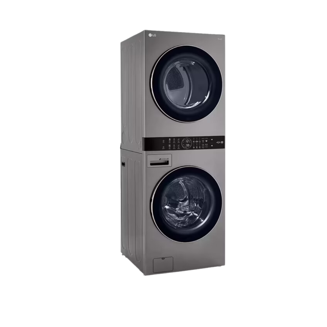 LG Single Unit WashTower with Center Control Logo