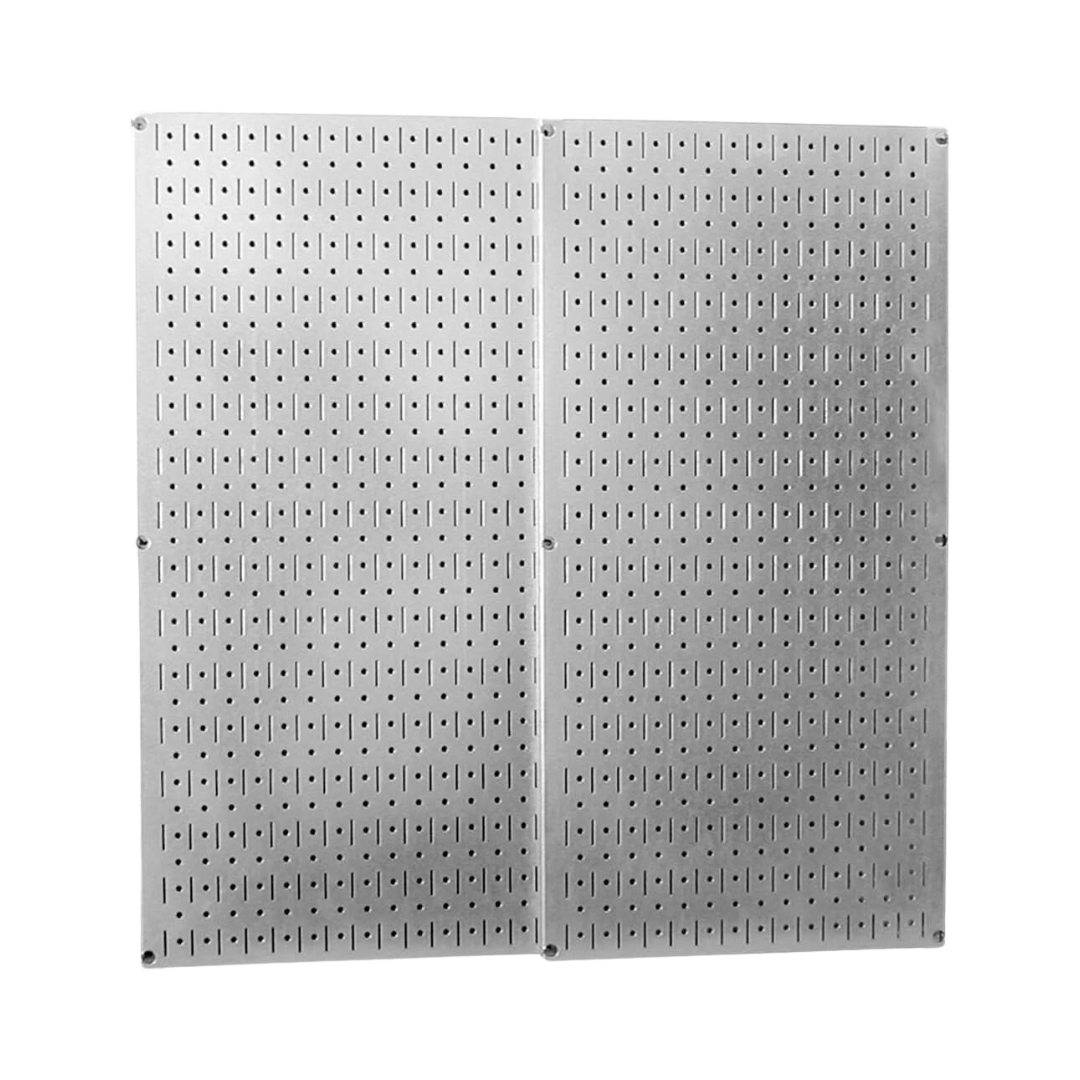 Wall Control 30-P-3232GV Galvanized Steel Pegboard Pack Logo