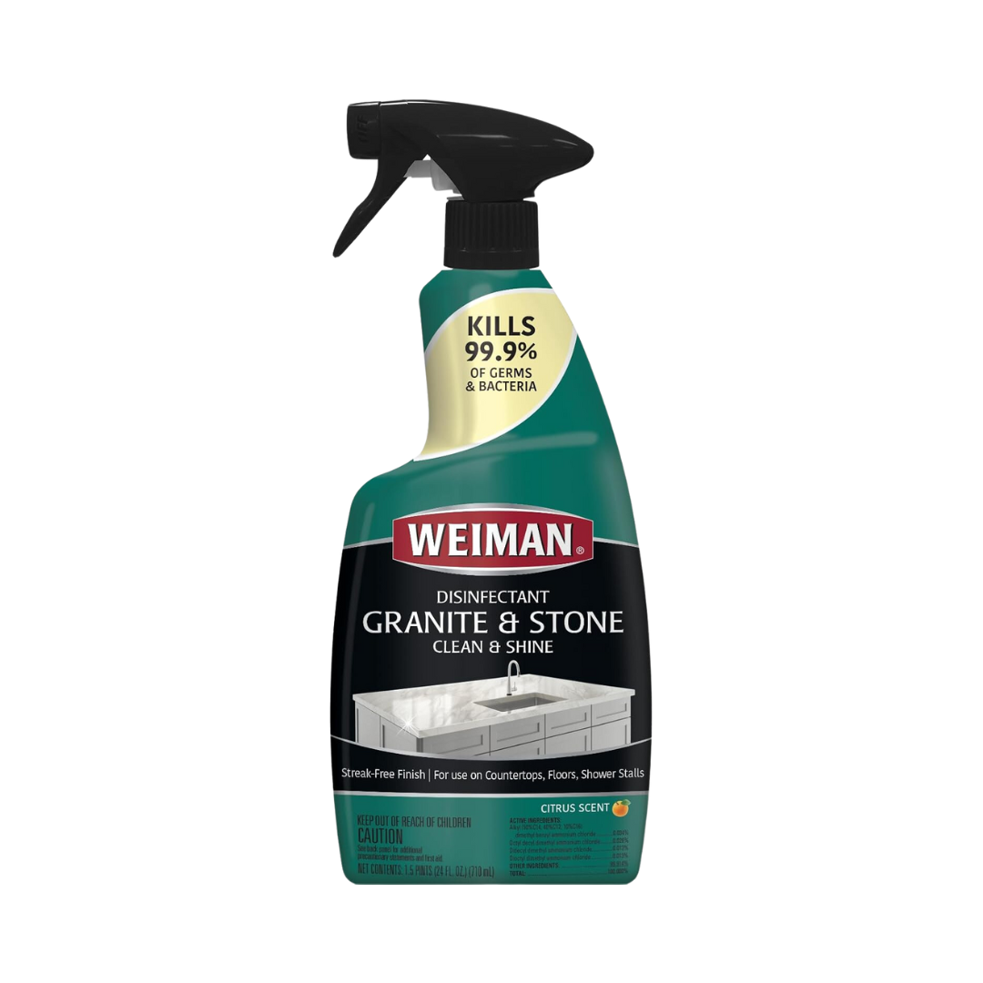 Weiman Disinfectant Granite Daily Clean and Shine Logo