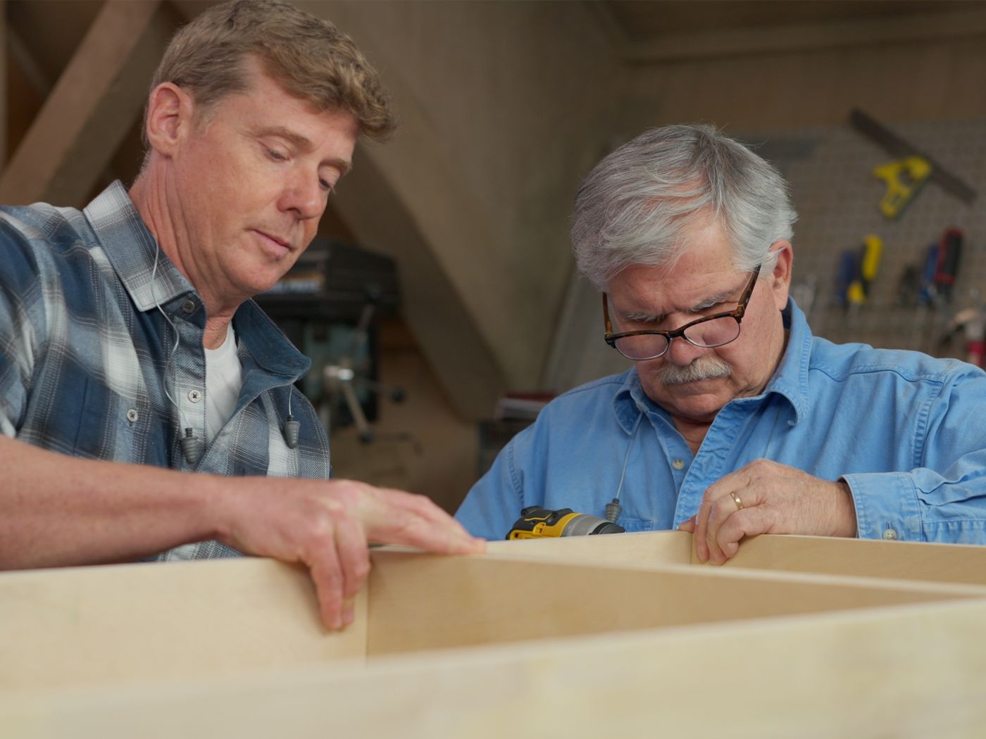 S23 E26: Kevin O'Connor and Tom Silva build mudroom cubbies