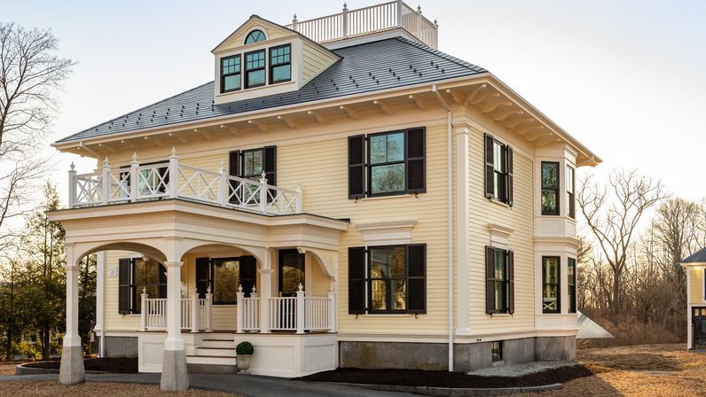 Front of Westford house